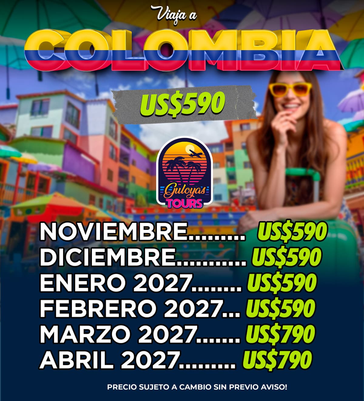 ✈️ ¡VIAJA A COLOMBIA, MEDELLIN SIN VISA! (2/2)