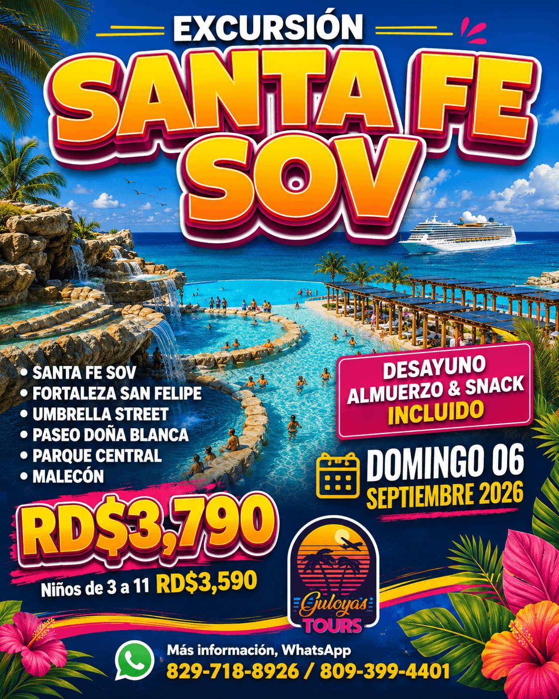 Excursión #SantaFe SOV + Centro Histórico de Puerto Plata (1/8)